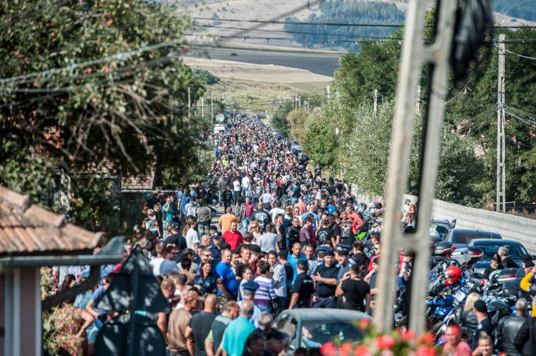 Háromezer motoros az igazságért Szentléleken