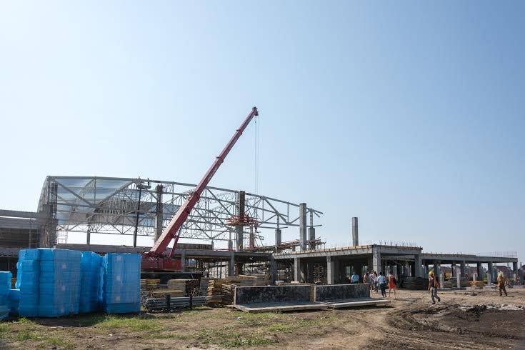 Románia legkorszerűbb sportarénáját építik Sepsiszentgyörgyön