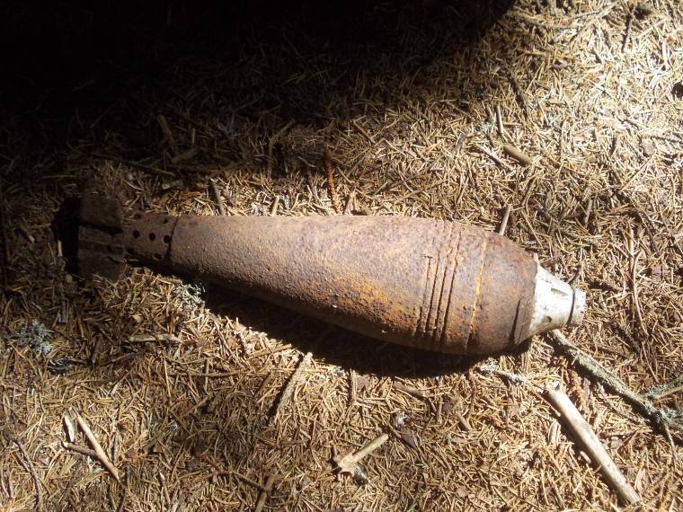 Lövedékekre bukkantak az Ojtoz patakban