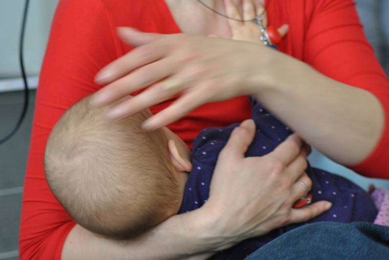 A szoptatás világhete Sepsiszentgyörgyön