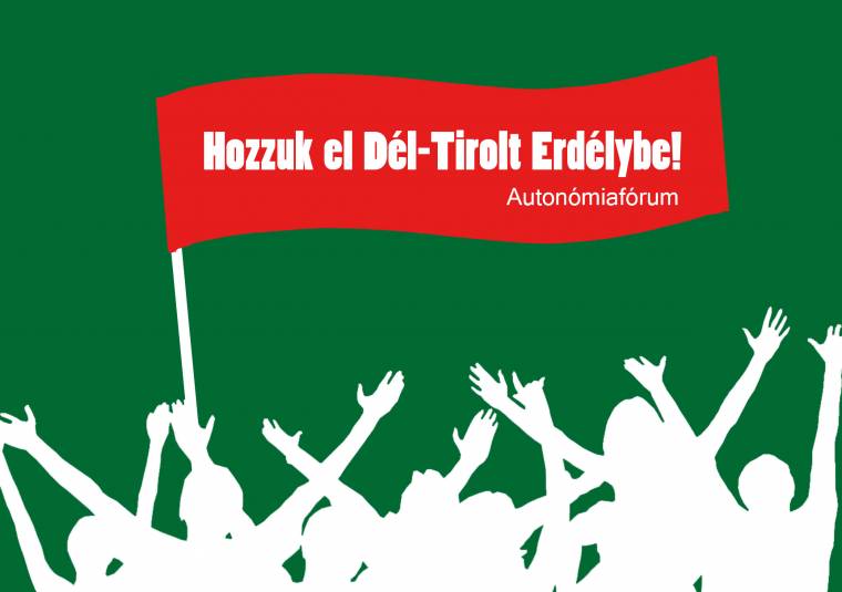 Tiroliak az autonómiáról Kézdivásárhelyen