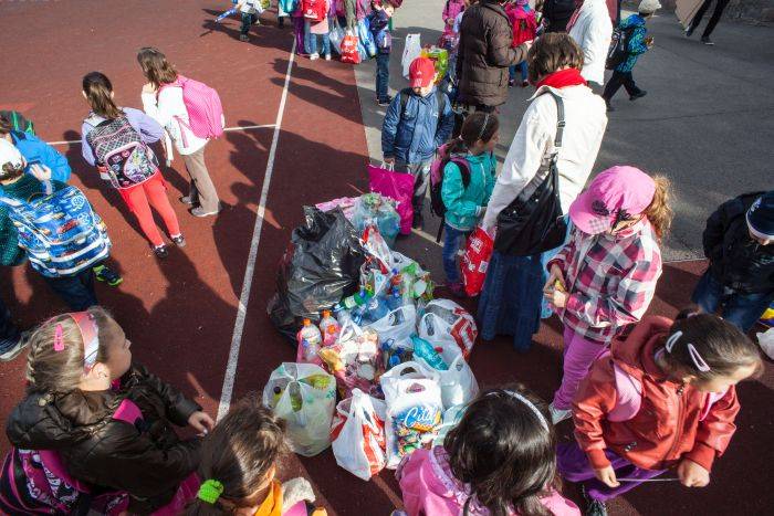 35 tonna hulladékot gyűjtöttek a sepsiszentgyörgyi diákok
