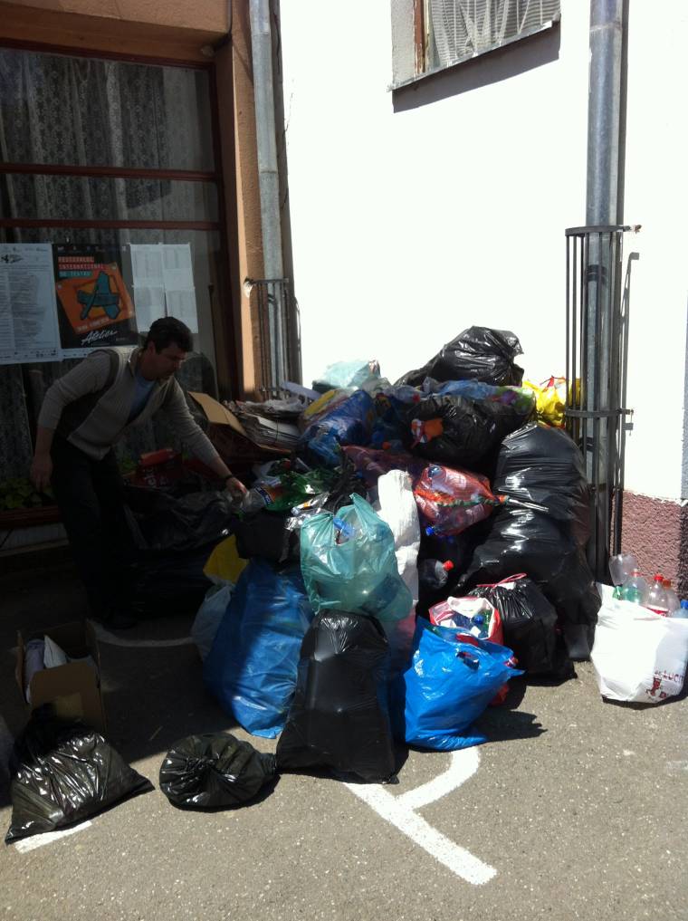 Több tonnányi újrahasznosítható hulladékot gyűjtöttek