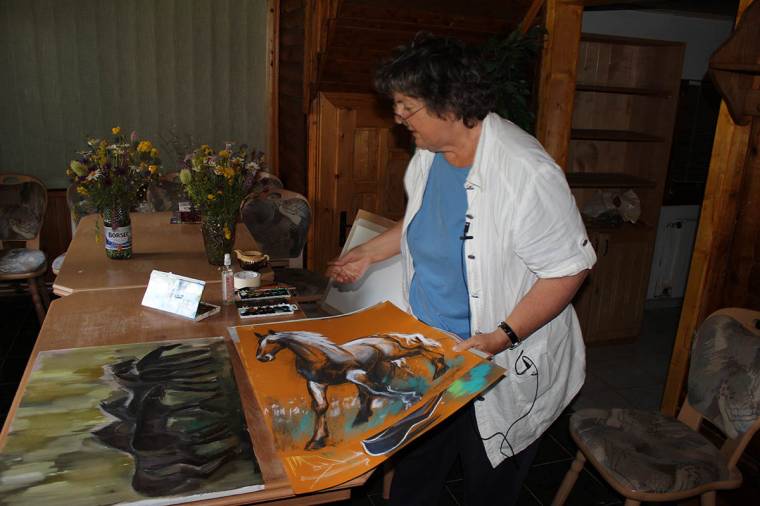 Lovasiskola az Incitato művésztáborban