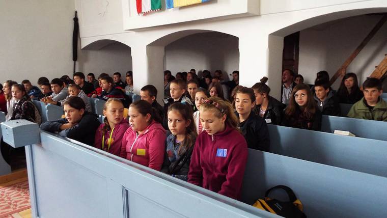 Konfirmandusok találkozója Sepsibesenyőn