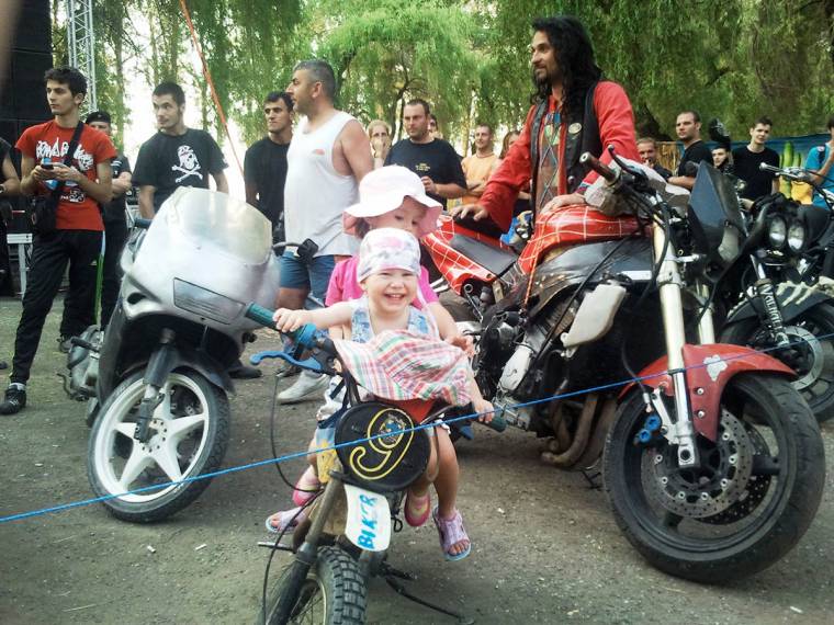 Motorosok találkoznak Fortyogófürdőn