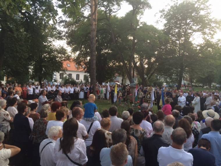 Az államalapítóra emlékeztek Sepsiszentgyörgyön is