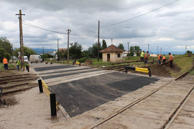 Kijavították a szentkatolnai vasúti átkelőt