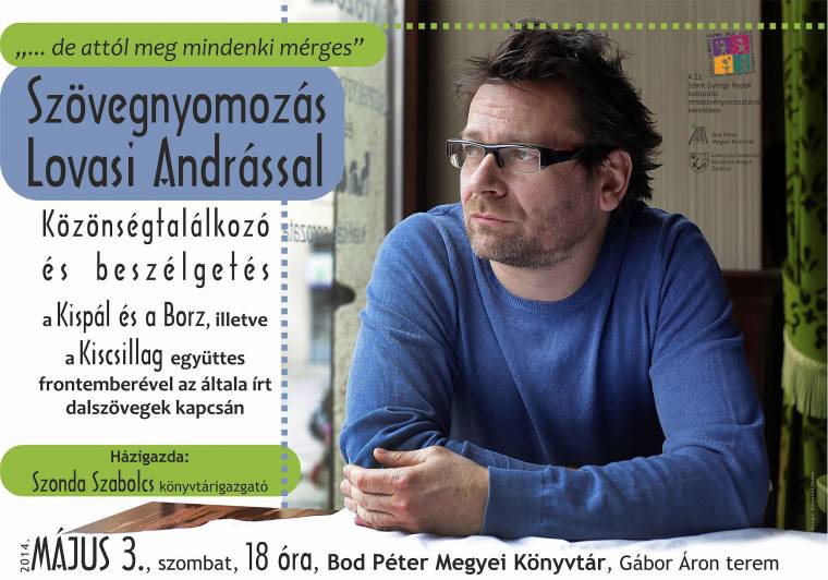 Szövegnyomozás Lovasi Andrással