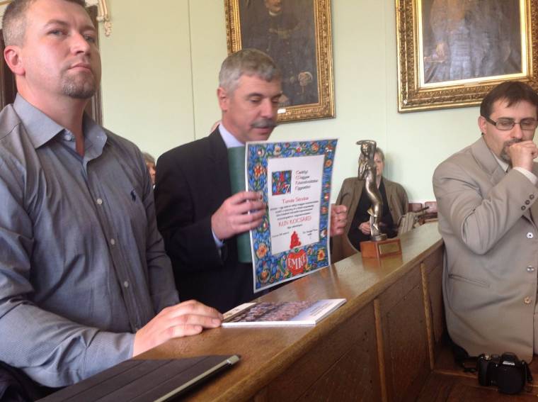 EMKE-díjat kapott Tamás Sándor