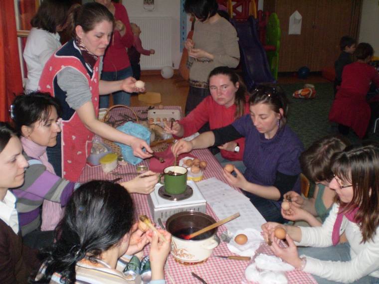 Húsvéti előkészületek a Tanulók Házában