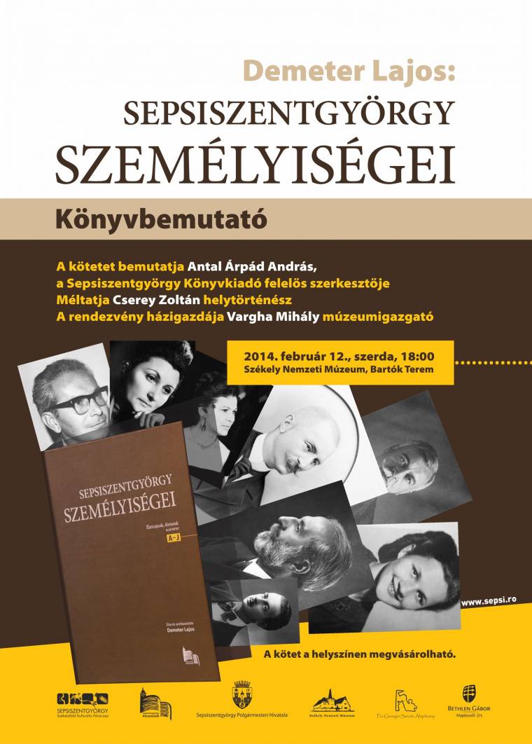 Bemutatják a sepsiszentgyörgyiek lexikonát