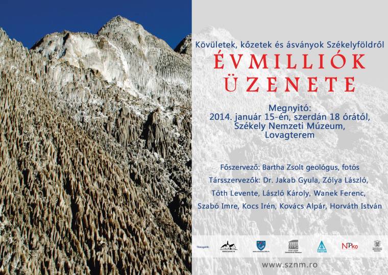 Kőzetek, kövületek mesélnek Székelyföldről