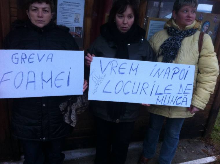 Fáztak az éhségsztrájkolók Kovásznán