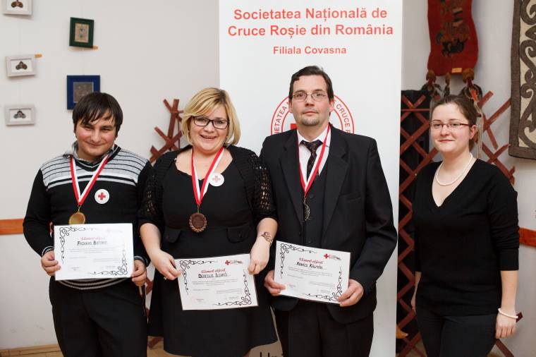 Vöröskeresztesek munkáját ismerték el Háromszéken