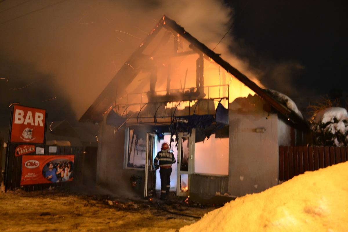 •  Fotó: Kovászna megyei tűzoltóság