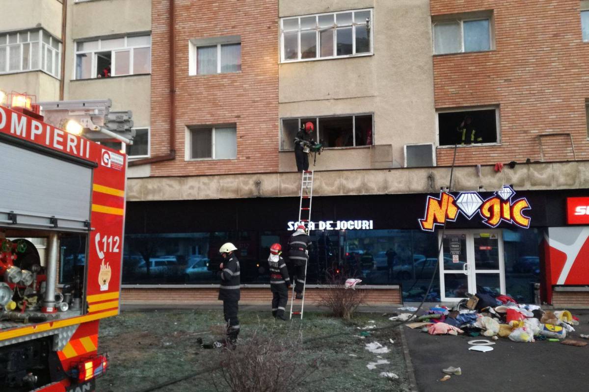 •  Fotó: Kovászna megyei tűzoltóság