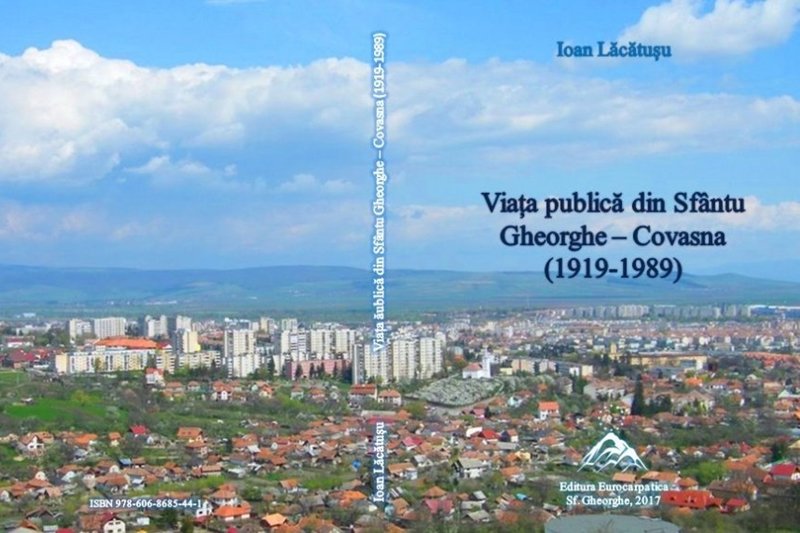 Sepsiszentgyörgy közélete könyv borítója 