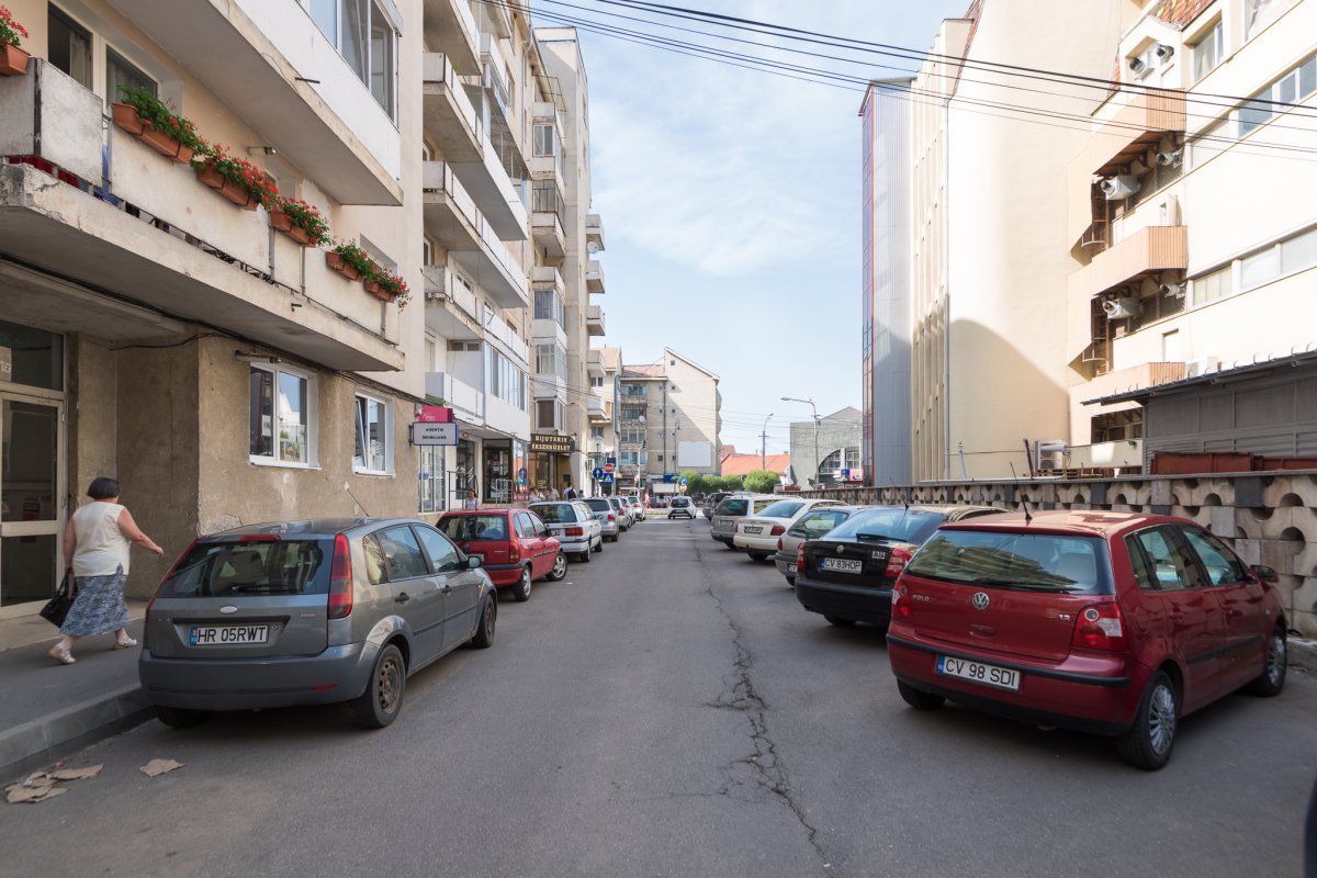Sepsiszentgyörgyön is hasonló a helyzet •  Fotó: Vargyasi Levente