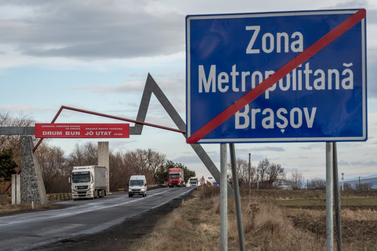 Úthasználati díjat vetnek ki a súlykorlátozás alá eső útszakaszokon az egyik erdélyi megyében