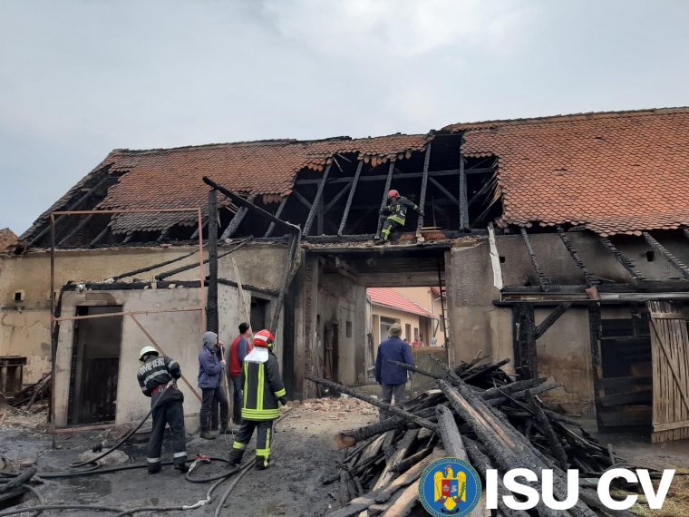 Háziállatok pusztultak el az olaszteleki tűzben