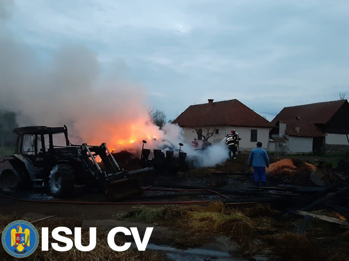 •  Fotó: Kovászna megyei tűzoltóság