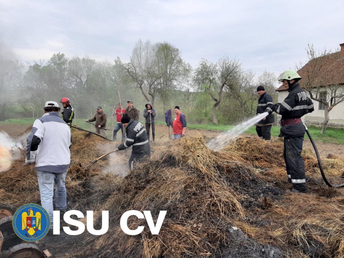 •  Fotó: Kovászna megyei tűzoltóság