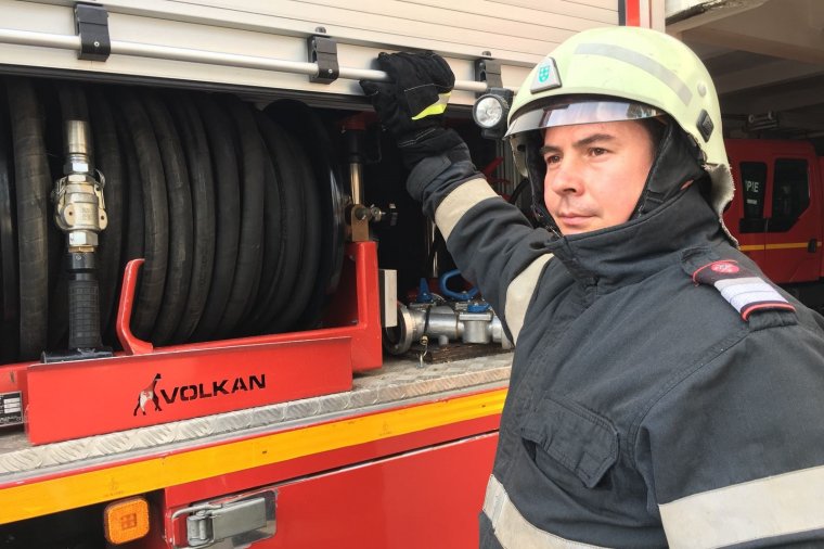 Mozgalmasan telt egy sepsiszentgyörgyi tűzoltó születésnapja