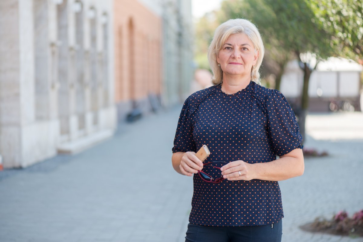 Sztakics Éva. Négy mandátum után leköszön &bullet;  Fotó: Vargyasi Levente
