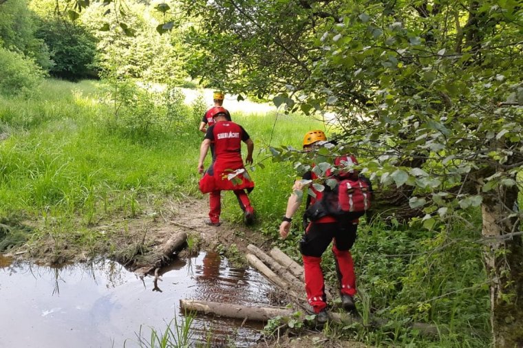 Hegyimentők segítettek a terepjáróval balesetezőknek