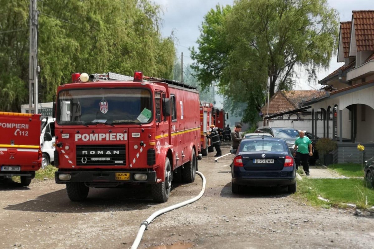 •  Fotó: Kovászna megyei tűzoltóság