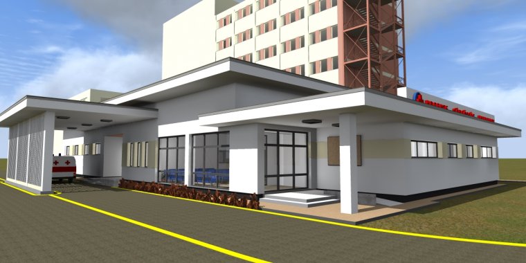 Korszerűsítik, bővítik a sepsiszentgyörgyi kórház sürgősségi osztályát