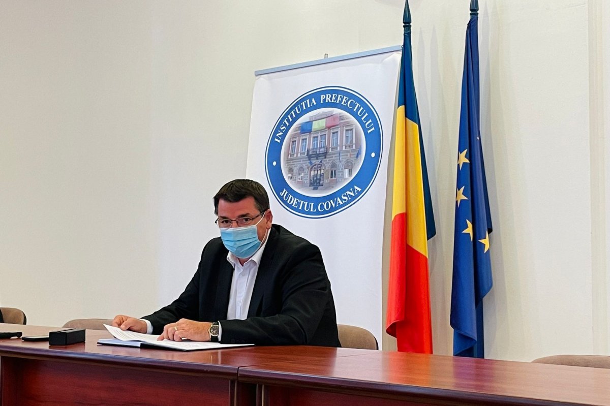 Ráduly István, Kovászna megye prefektusa. Archív •  Fotó: Ráduly István prefektusi kabinetje