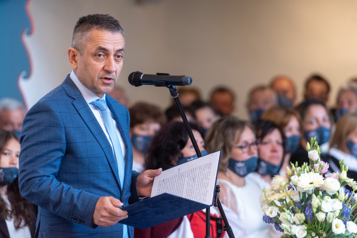 Potápi Árpád János: „Egyetlen magyar sincs egyedül” •  Fotó: Kiss Gábor/reformatus.ro