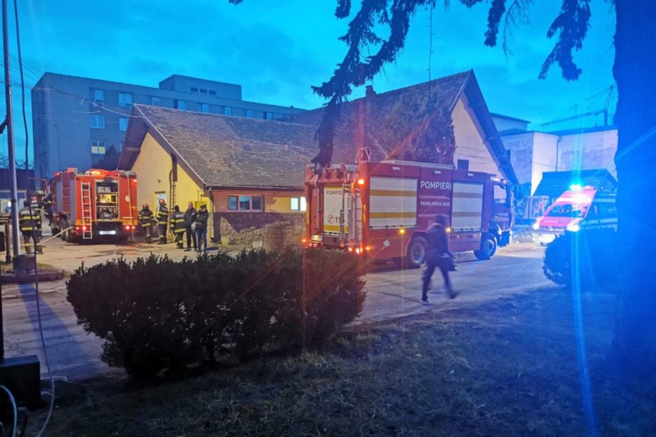 •  Fotó: Kovászna megyei tűzoltóság