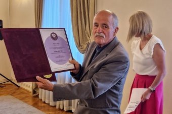 Baka Mátyás kapta Kézdivásárhely idei Pro Urbe díját