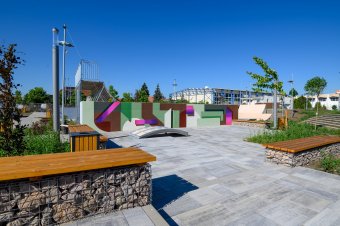 Modern adrenalinnövelő skatepark Sepsiszentgyörgyön
