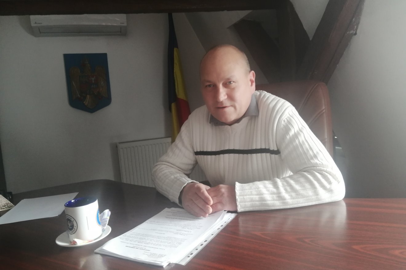 Tăraș Silviu polgármester •  Fotó: Bodor Tünde