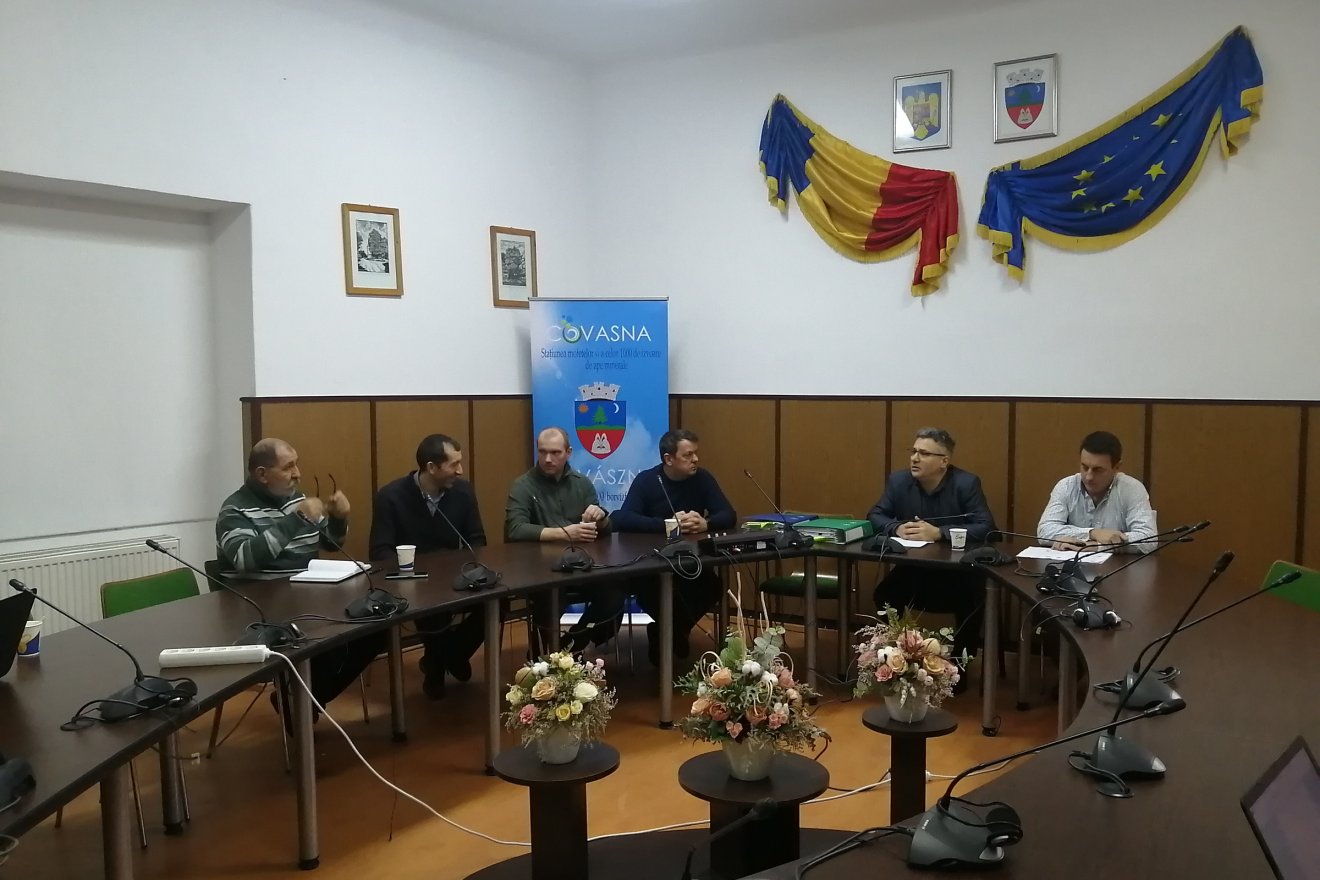 A pályázattal foglalkozó csapat egy része •  Fotó: Bodor Tünde