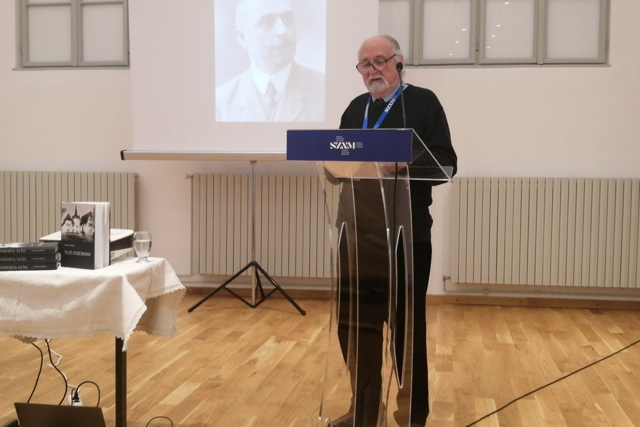 László Attila professzor mutatta be neves elődje életét és munkásságát •  Fotó: Bodor Tünde