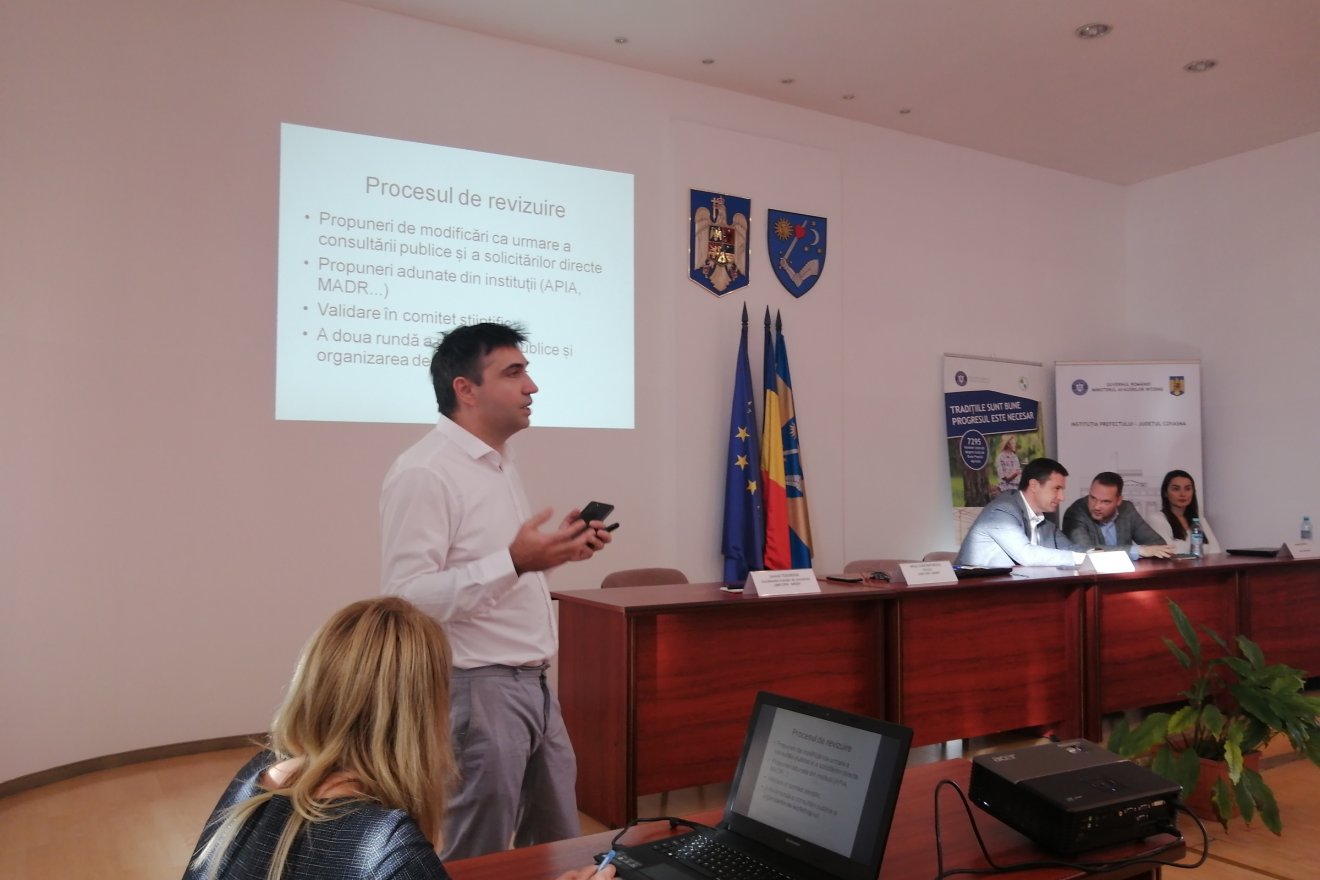 Mihai Constantinescu, a Világbank által finanszírozott projektek vezetője •  Fotó: Bodor Tünde