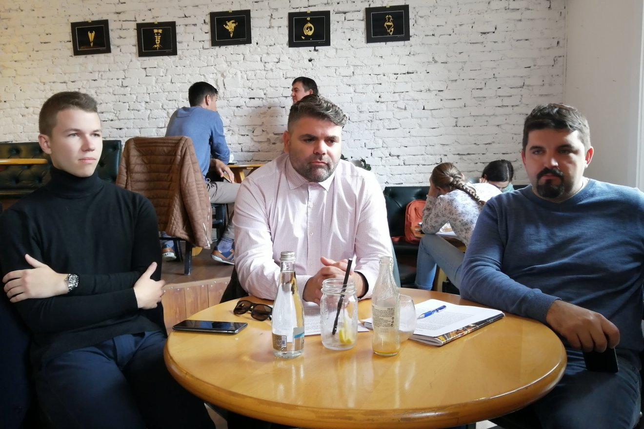 Vízi Attila, Gheorghiță Raymond, Furus Levente •  Fotó: Bodor Tünde