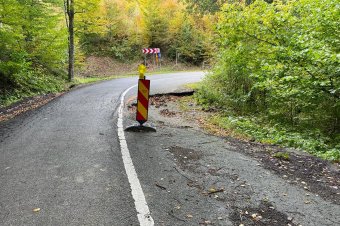 Egy ideig csak kerülővel lehet Sepsiszentgyörgyről Sugásfürdőre jutni