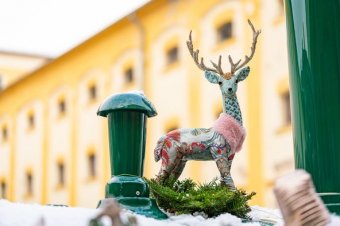 Karácsonyi kisvonattal a vásárba