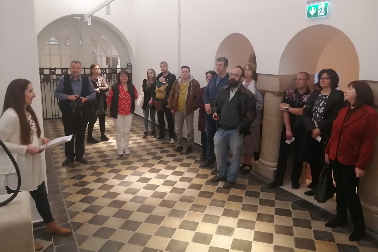 Nagyon sok érdeklődő volt kíváncsi a megújult múzeumépületre, így majd megismételik az akciót •  Fotó: Bodor Tünde