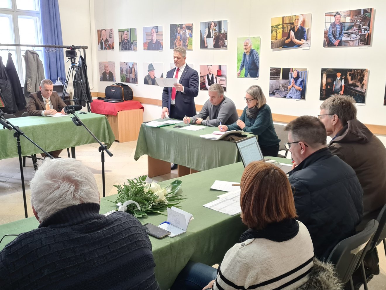 Az összes határozattervezetet elfogadták a baróti önkormányzati képviselők. Archív •  Fotó: Demeter Zoltán