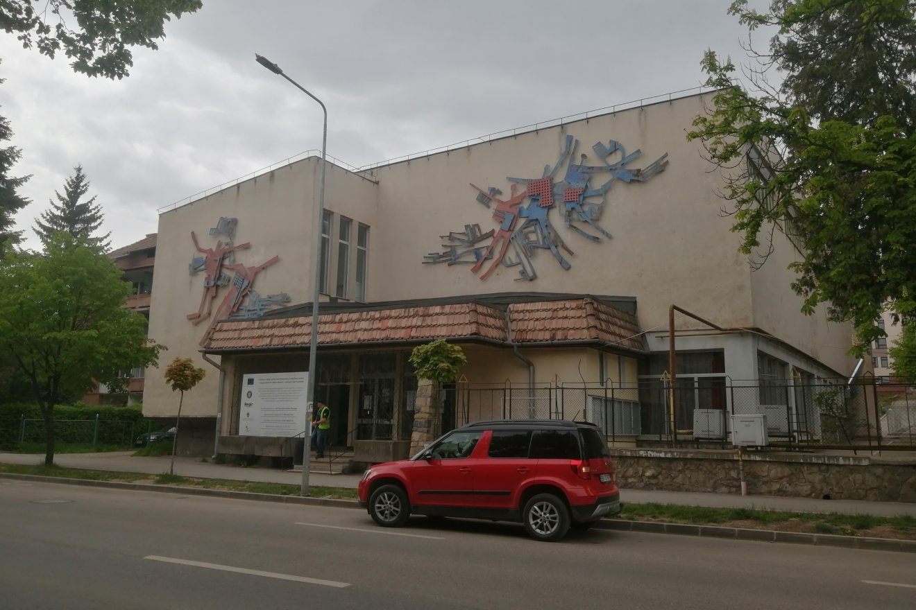 Egy tanácsos szerint a sportiskolát illeti a kompozíció •  Fotó: Bodor Tünde