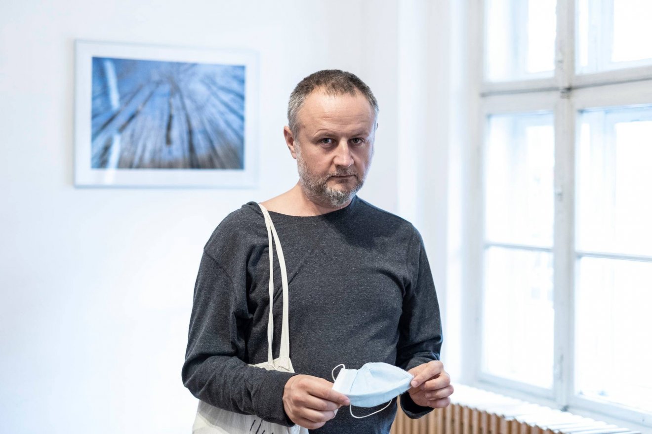 Vetró B. Barnabás szerint soha sincs elég kulturális térből •  Fotó: Szigeti G. Csongor