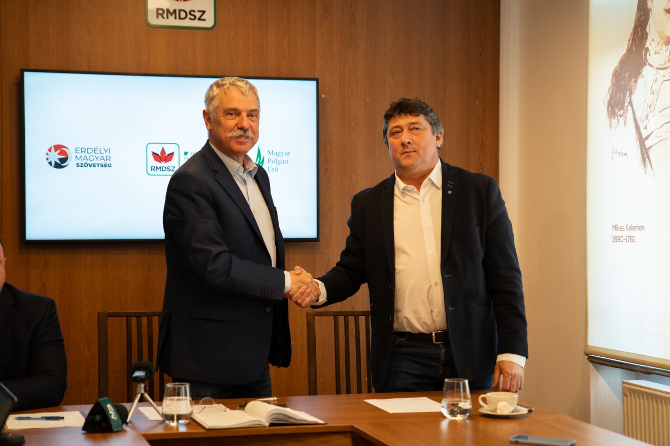 Kulcsár-Terza József szerint az MPE maximálisan támogatni fogja az RMDSZ-t •  Fotó: Tuchiluș Alex