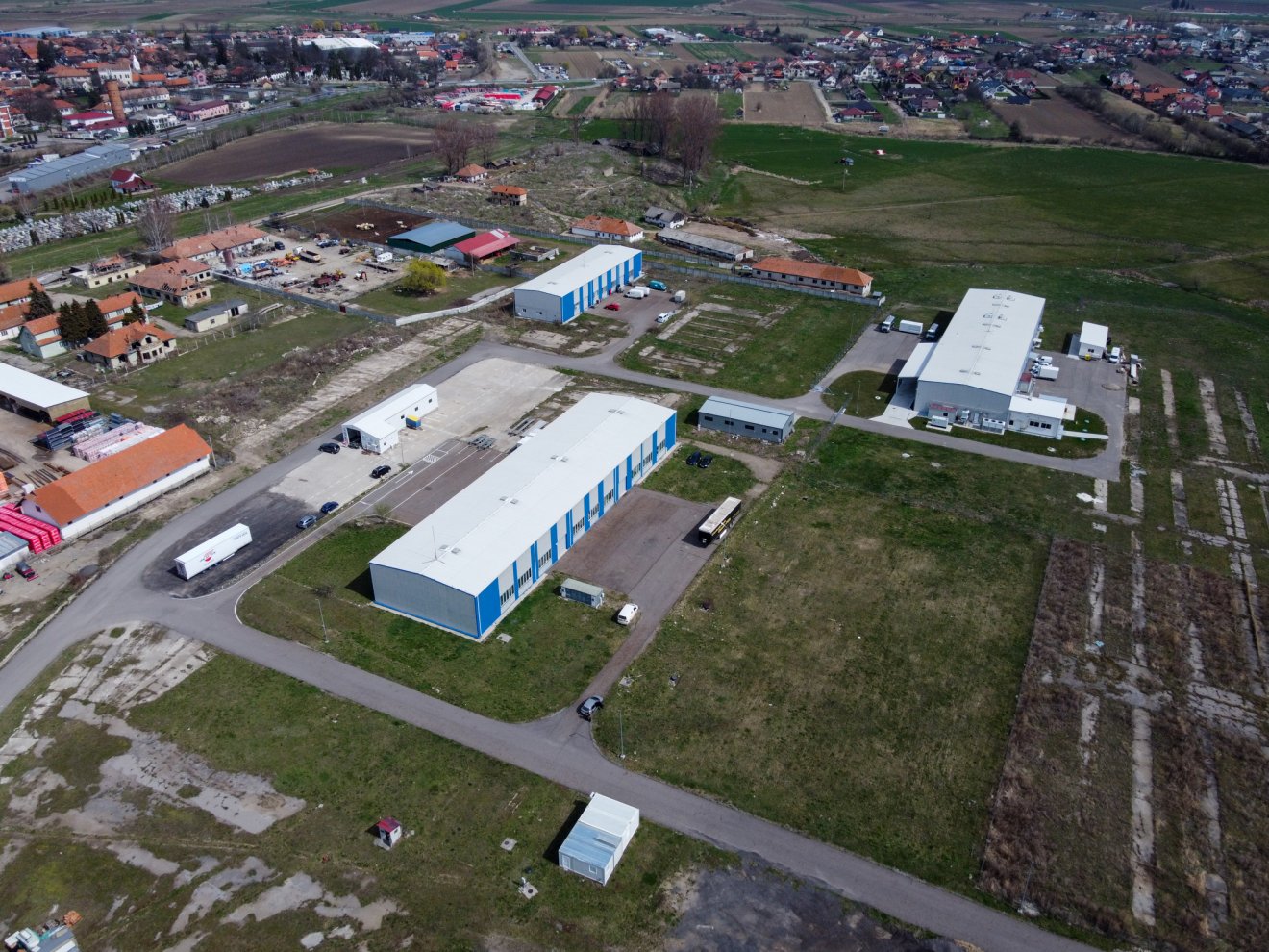 Az 1-es számú ipari park egy 7,28 hektáros területen fekszik •  Fotó: Tuchiluș Alex